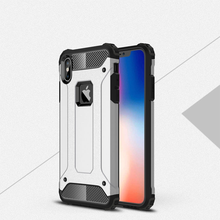 For iPhone XS Max TPU + PC Armor Combination Back Cover Case, For iPhone XS Max