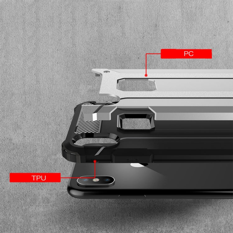 For iPhone XS Max TPU + PC Armor Combination Back Cover Case, For iPhone XS Max