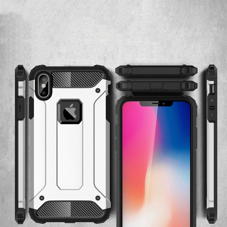 For iPhone XS Max TPU + PC Armor Combination Back Cover Case, For iPhone XS Max