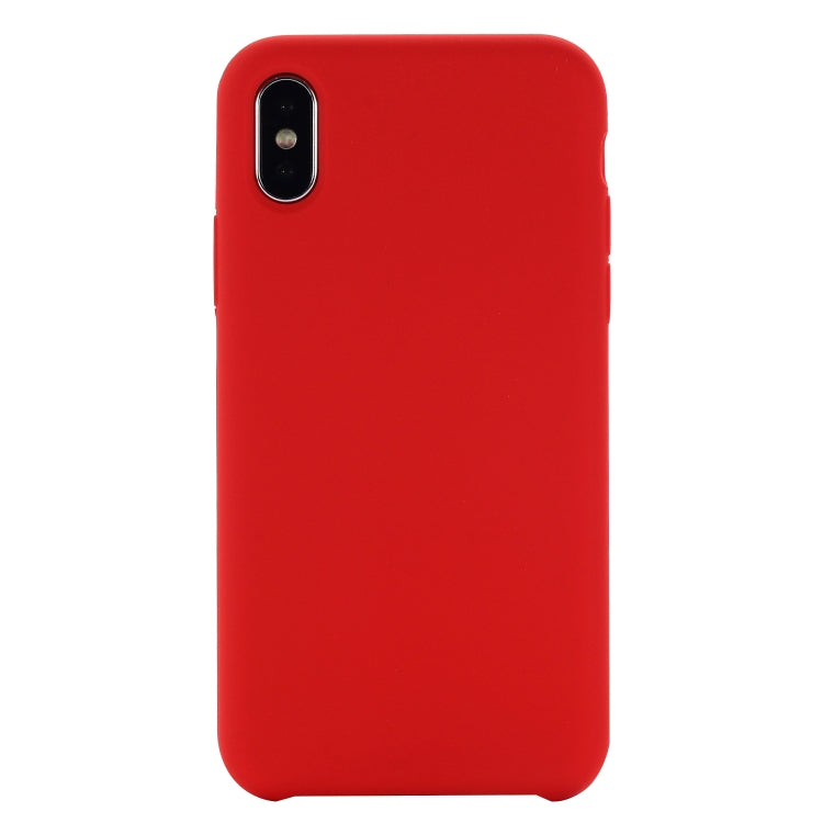 For iPhone XS Max Four Corners Full Coverage Liquid Silicone Protective Case Back Cover, For XS Plus, XS Max, For XS Max