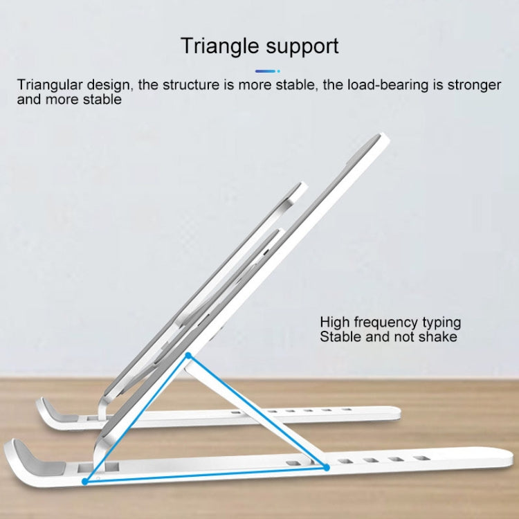YMB1028 Portable Folding Desktop Holder Bracket for Laptop / Tablet below 15.6 inch, YMB1028