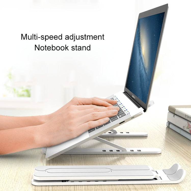 YMB1028 Portable Folding Desktop Holder Bracket for Laptop / Tablet below 15.6 inch, YMB1028