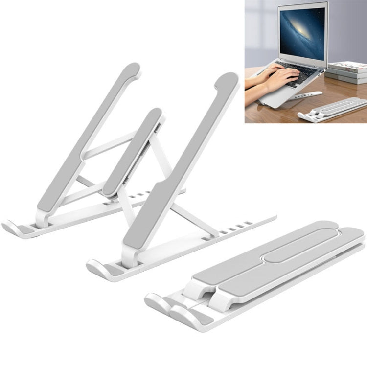 YMB1028 Portable Folding Desktop Holder Bracket for Laptop / Tablet below 15.6 inch, YMB1028
