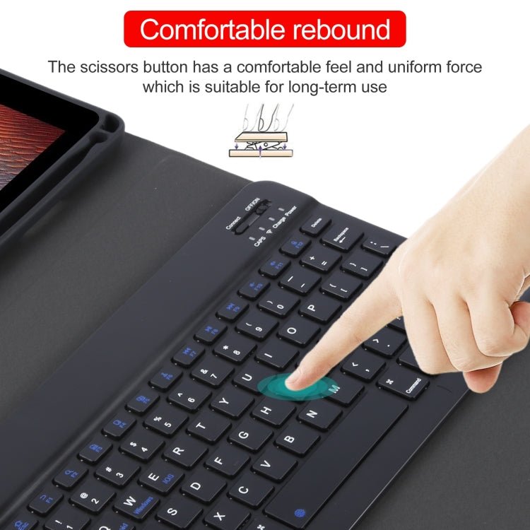 For iPad Pro 9.7 / 9.7 inch 2017 / 9.7 2018 / Air / Air 2 IP071 Separable ABS Smart Bluetooth Keyboard + Litchi Texture Horizontal Flip Leather Tablet Case, For iPad Pro 9.7 / 9.7 inch 2017 / 9.7 2018 / Air / Air 2