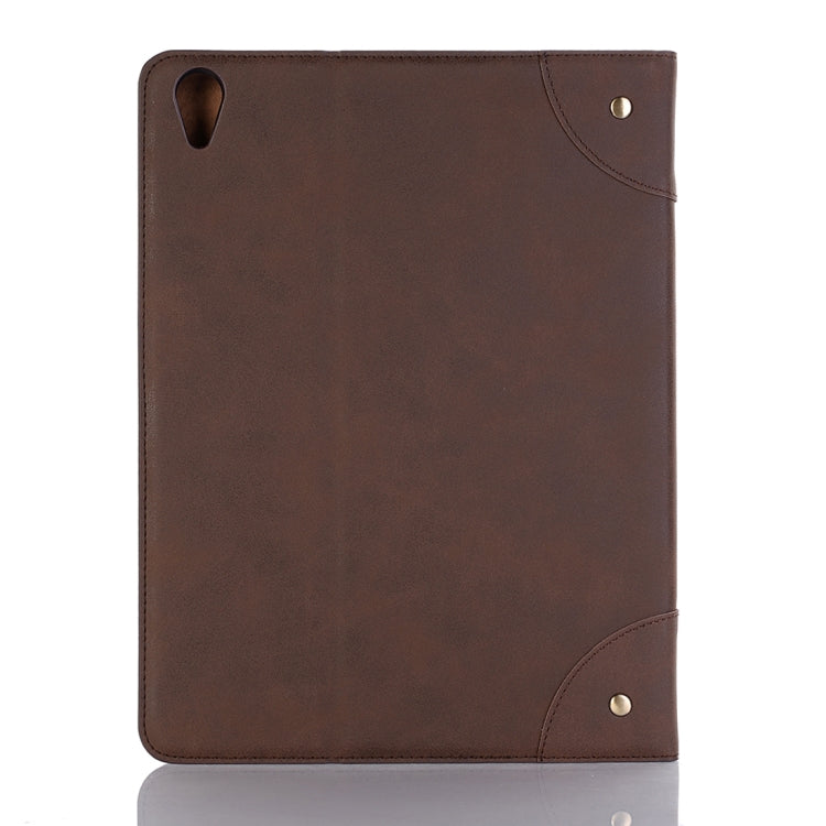 Retro Book Style Horizontal Flip PU Leather Case for iPad Air 13 2025 / 2024 / iPad Pro 12.9 inch (2018), with Holder & Card Slots & Wallet, For iPad Air 13 2025 / 2024 / iPad Pro 12.9 inch (2018)