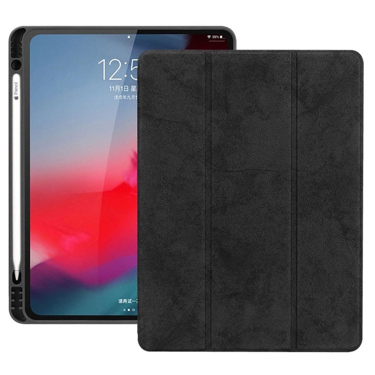 Horizontal Flip Leather Case with Pen Slot  Three-folding Holder & Wake-up / Sleep Function for iPad Air 13 2024 / 2025 / Pro 12.9 (2018), For iPad Air 13 2024 / Pro 12.9