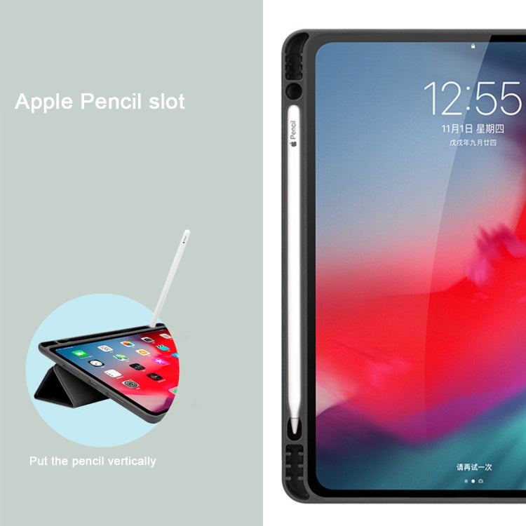 Horizontal Flip Leather Case with Pen Slot  Three-folding Holder & Wake-up / Sleep Function for iPad Air 13 2024 / 2025 / Pro 12.9 (2018), For iPad Air 13 2024 / Pro 12.9
