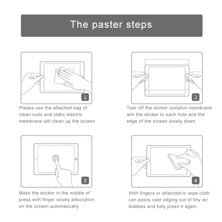 0.33mm 9H 2.5D Anti Blue-ray Explosion-proof Tempered Glass Film for iPad Pro 11 2018/2020/2021/2022 / iPad Air 4&5 10.9, For iPad Pro 11 2018/2020/2021/2022 / Air 4&5 10.9