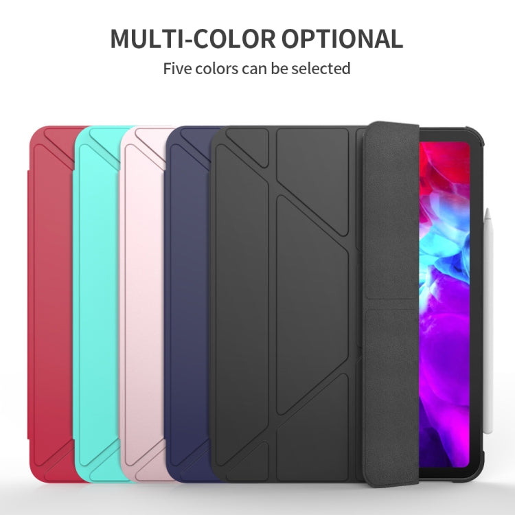 Multi-folding TPU Leather Tablet Case for iPad Pro 11 2022 / 2021 / 2020 / 2018, For iPad Pro 11 2022 / 2021 / 2020 / 2020, For iPad Pro 11 2022 / 2021 / 2020 / 2019, For iPad Pro 11 2022 / 2021 / 2020 / 2018, For iPad Pro 11 2022 / 2021 / 2020 / 2022