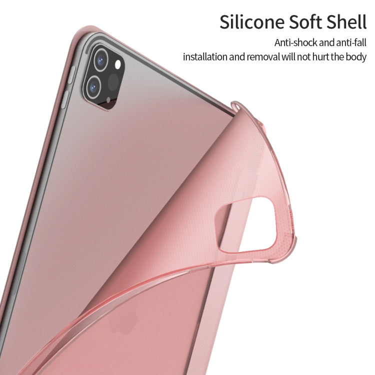 Multi-folding TPU Leather Tablet Case for iPad Pro 11 2022 / 2021 / 2020 / 2018, For iPad Pro 11 2022 / 2021 / 2020 / 2018, For iPad Pro 11 2022 / 2021 / 2020 / 2022, For iPad Pro 11 2022 / 2021 / 2020 / 2020, For iPad Pro 11 2022 / 2021 / 2020 / 2019