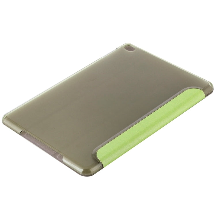 Transformers Style Silk Texture Horizontal Flip Solid Color Leather Case with Holder for iPad Mini 2019