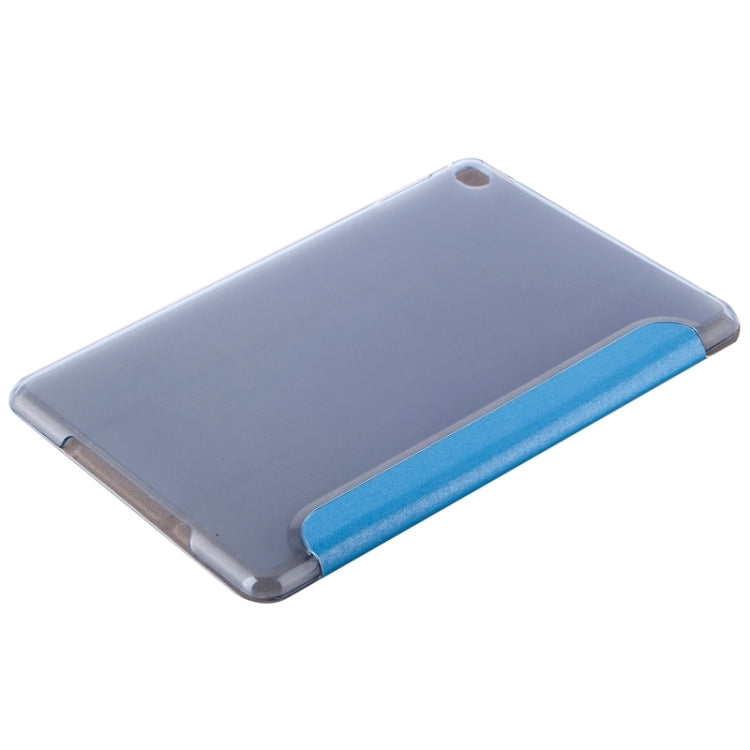 Transformers Style Silk Texture Horizontal Flip Solid Color Leather Case with Holder for iPad Mini 2019
