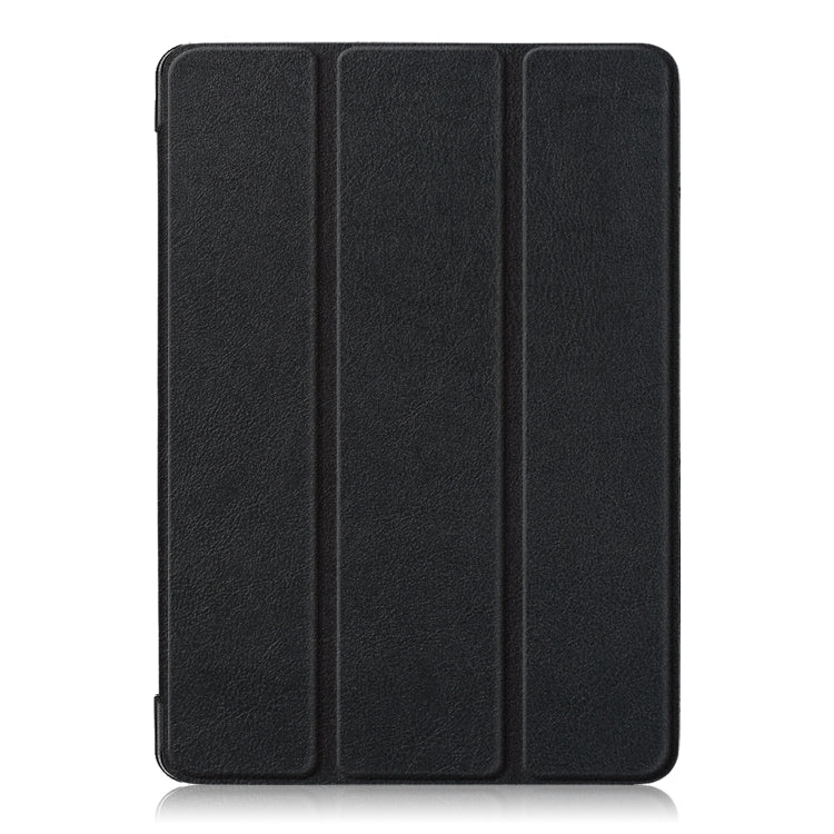 Étui en cuir à rabat horizontal texturé Custer pour iPad Air 2019 10,5 pouces, avec support pliable en trois parties et fonction veille/réveil, pour iPad Air 2019 10,5 pouces