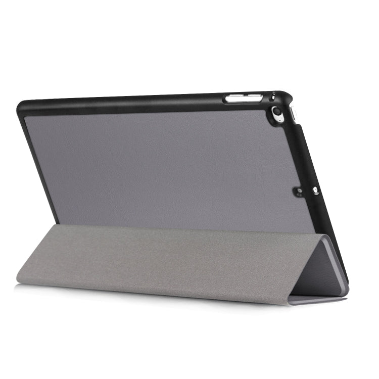 Étui en cuir à rabat horizontal texturé Custer pour iPad Mini 2019 et Mini 4, avec support pliable en trois parties et fonction veille/réveil, pour iPad Mini 2019 et Mini 4