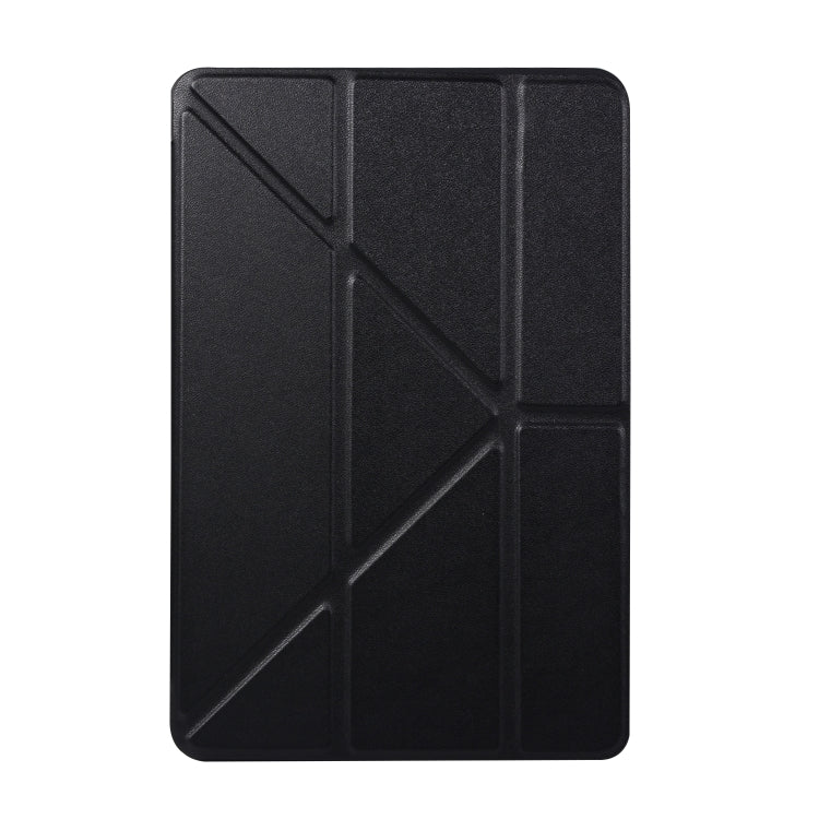 Honeycomb TPU Bottom Case Horizontal Deformation Flip Leather Case for iPad Mini 2019，with Holder