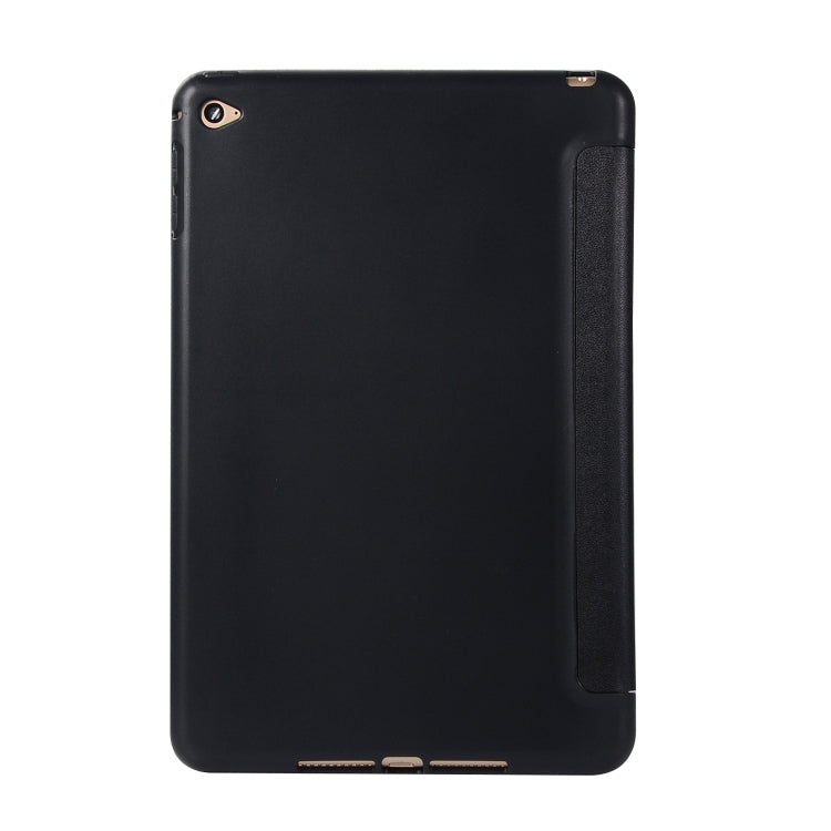 Honeycomb TPU Bottom Case Horizontal Deformation Flip Leather Case for iPad Mini 2019，with Holder