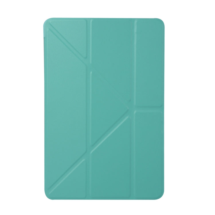 Honeycomb TPU Bottom Case Horizontal Deformation Flip Leather Case for iPad Mini 2019，with Holder