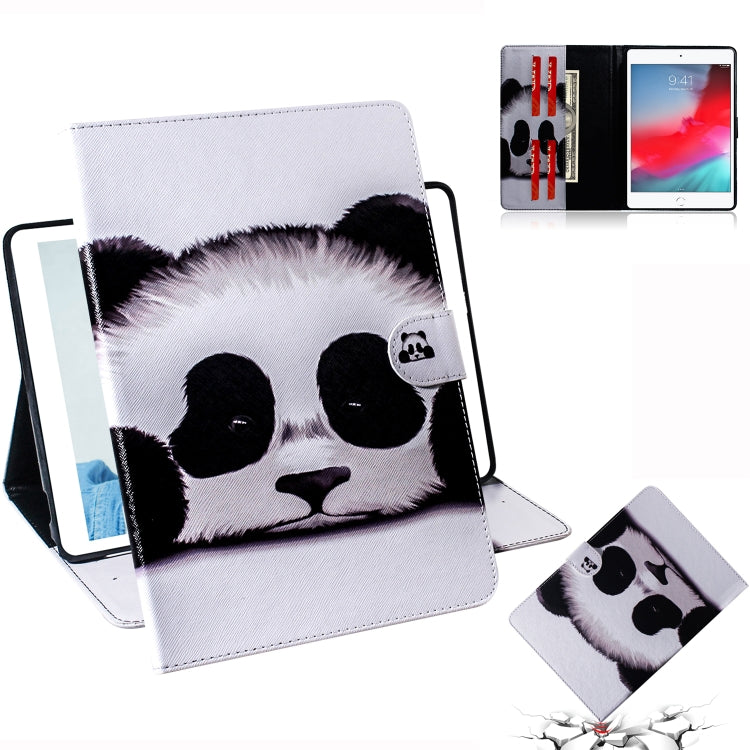 Panda Pattern Horizontal Flip Leather Case for iPad Mini (2019) / 4 / 3 / 2 / 1, with Holder & Card Slot & Wallet, For iPad Mini (2019) / 4 / 3 / 2 / 1