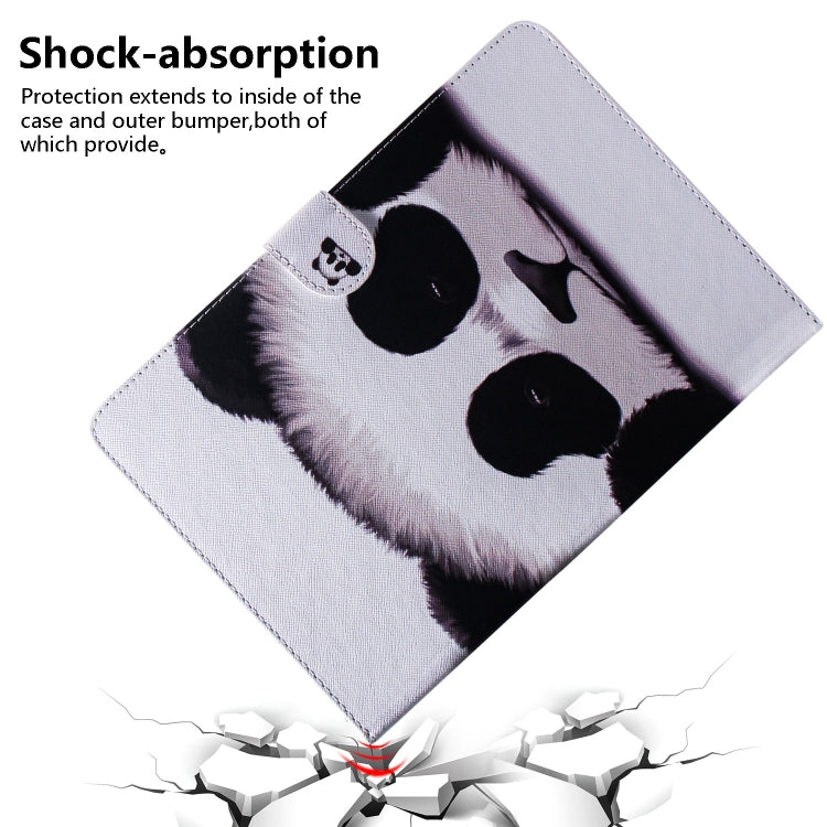 Panda Pattern Horizontal Flip Leather Case for iPad Mini (2019) / 4 / 3 / 2 / 1, with Holder & Card Slot & Wallet, For iPad Mini (2019) / 4 / 3 / 2 / 1