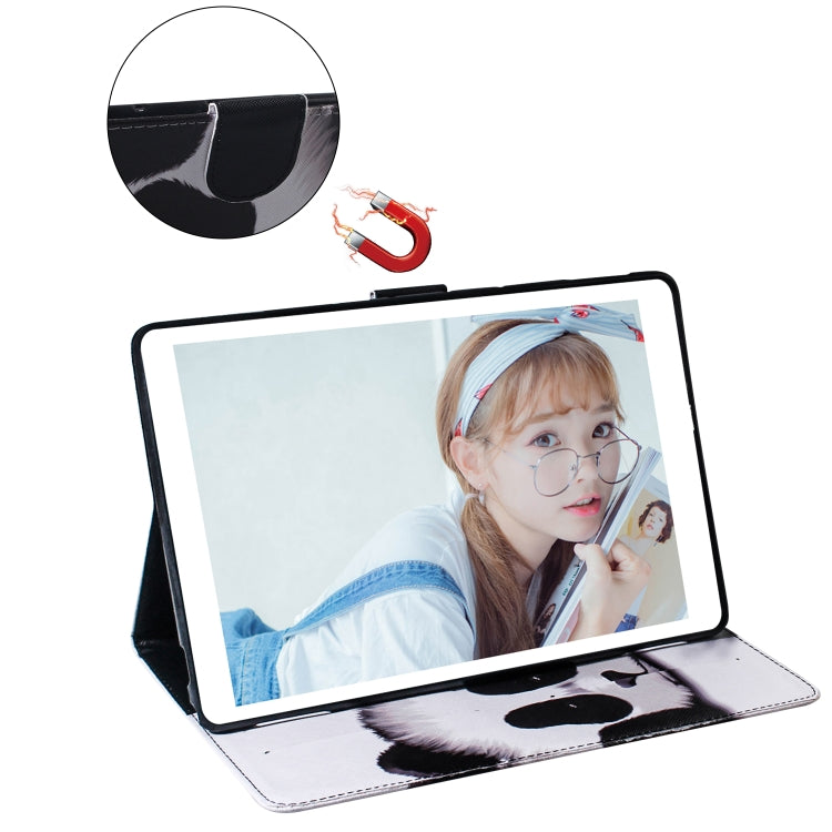 Panda Pattern Horizontal Flip Leather Case for iPad Mini (2019) / 4 / 3 / 2 / 1, with Holder & Card Slot & Wallet, For iPad Mini (2019) / 4 / 3 / 2 / 1