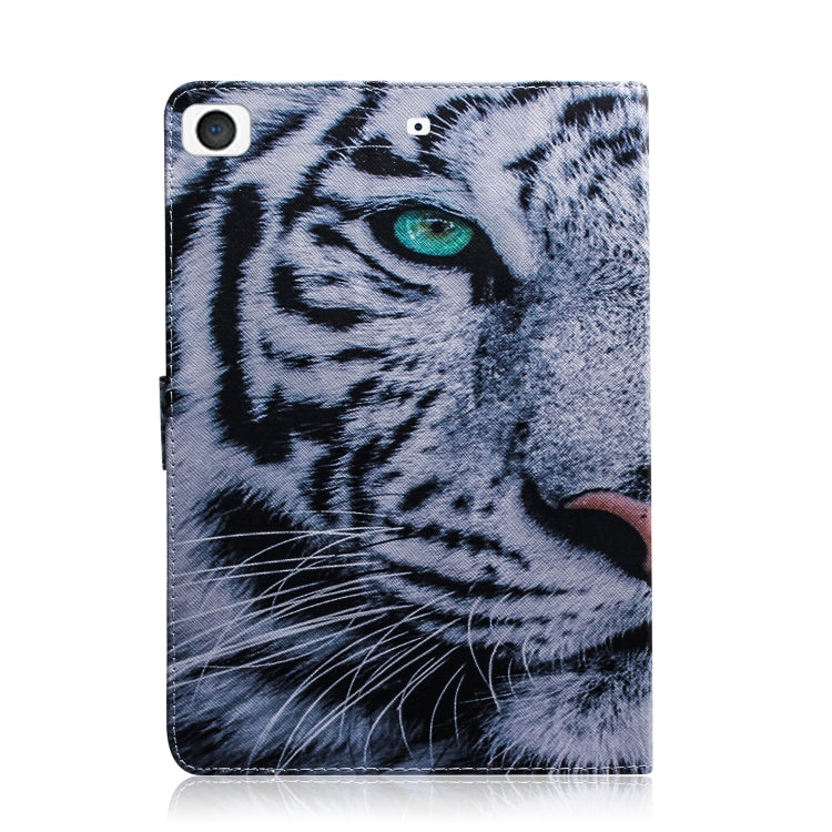 Tiger Pattern Horizontal Flip Leather Case for iPad Mini (2019) / 4 / 3 / 2 / 1, with Holder & Card Slot & Wallet, For iPad Mini (2019) / 4 / 3 / 2 / 1