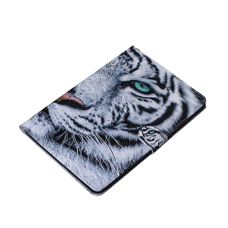 Tiger Pattern Horizontal Flip Leather Case for iPad Mini (2019) / 4 / 3 / 2 / 1, with Holder & Card Slot & Wallet, For iPad Mini (2019) / 4 / 3 / 2 / 1