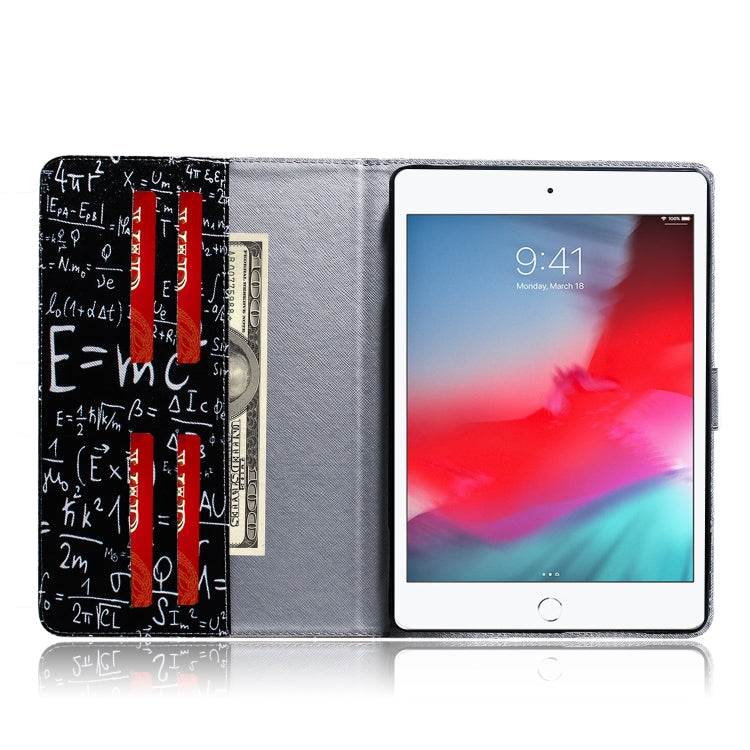 Formula Pattern Horizontal Flip Leather Case for iPad Mini (2019) / 4 / 3 / 2 / 1, with Holder & Card Slot & Wallet, For iPad Mini (2019) / 4 / 3 / 2 / 1