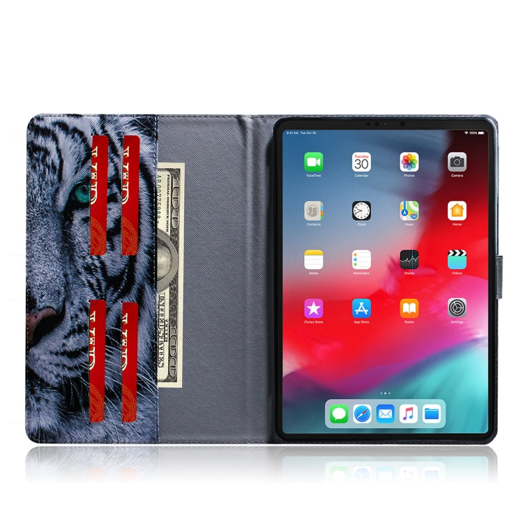 Tiger Pattern Horizontal Flip Leather Case for  iPad Pro 11 inch (2018), with Holder & Card Slot & Wallet, For iPad Pro 11 inch (2018)