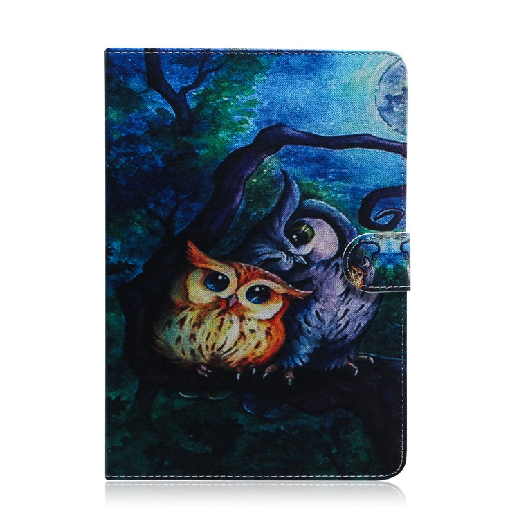 Oil Owl Pattern Horizontal Flip Leather Case for  iPad Pro 11 inch (2018), with Holder & Card Slot & Wallet, For iPad Pro 11 inch (2018)