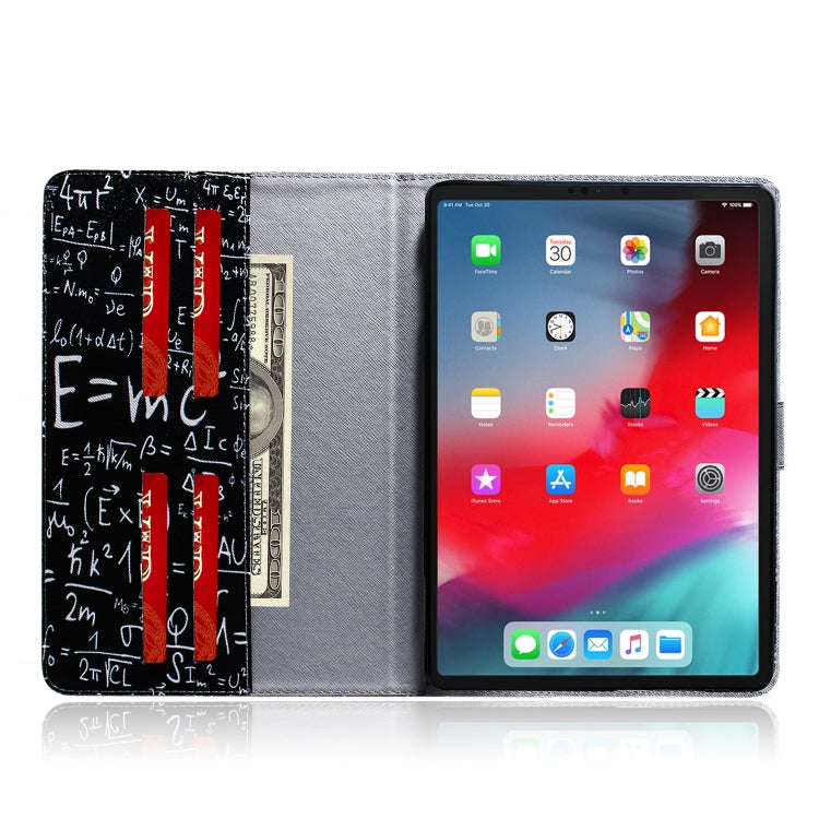 Formula Pattern Horizontal Flip Leather Case for  iPad Pro 11 inch (2018), with Holder & Card Slot & Wallet, For iPad Pro 11 inch (2018)