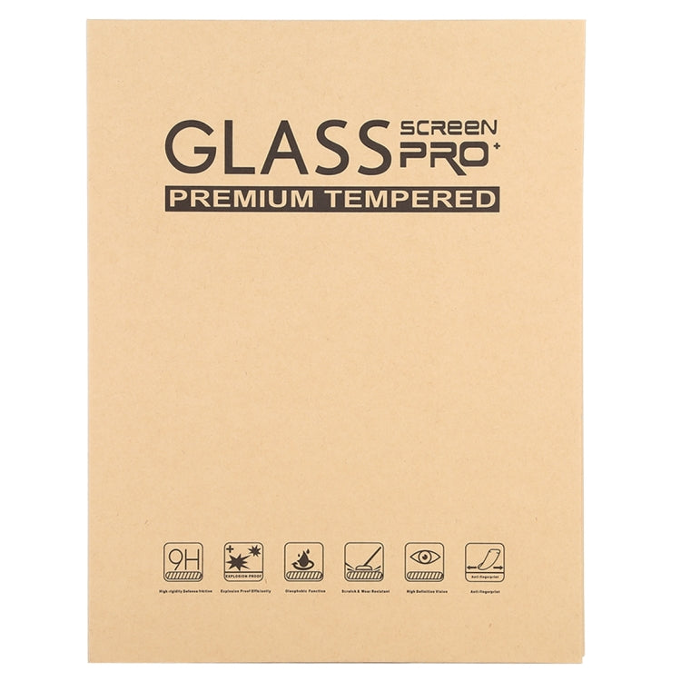 2 PCS For iPad 10.2 2021 / 2020 / 2019 9H Straight Edge Explosion-proof Tempered Glass Film, For iPad 10.2 2021 / 2020 / 2019