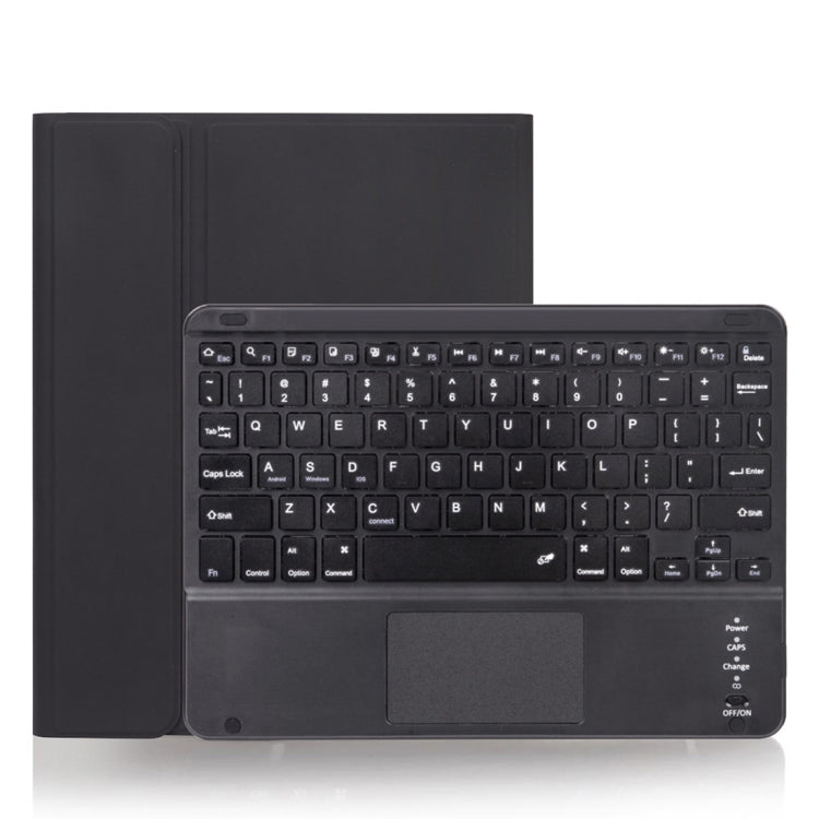 Étui clavier Bluetooth amovible à texture unie X-11BC pour iPad Pro 11 pouces 2020/2018, avec pavé tactile et emplacement pour stylet