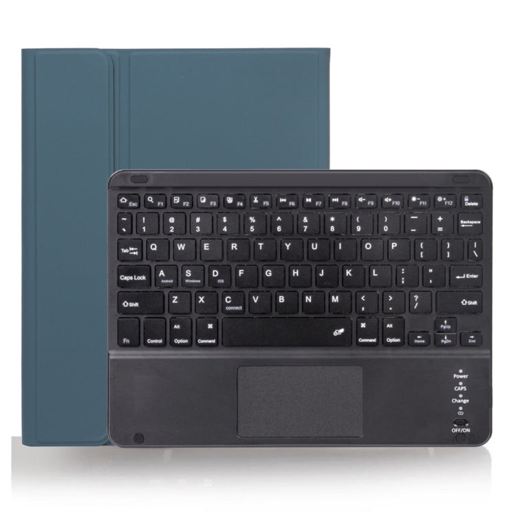 Étui clavier Bluetooth amovible à texture unie X-11BC pour iPad Pro 11 pouces 2020/2018, avec pavé tactile et emplacement pour stylet