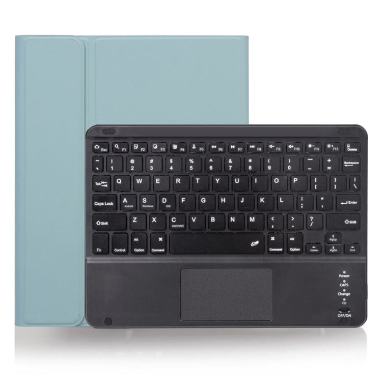 Étui clavier Bluetooth amovible à texture unie X-11BC pour iPad Pro 11 pouces 2020/2018, avec pavé tactile et emplacement pour stylet