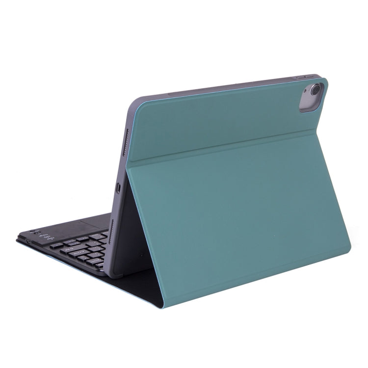 X-11BCS Skin Plain Texture Detachable Bluetooth Keyboard Tablet Case for iPad Pro 11 inch 2020 / 2018, with Touchpad & Pen Slot & Backlight