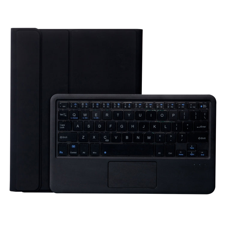 Étui en cuir avec clavier Bluetooth détachable couleur bonbon YT11B-A, avec pavé tactile, emplacement pour stylet et support pour iPad Pro 11 pouces 2021, iPad Pro 11 2022/2021/Air 5/Air 4