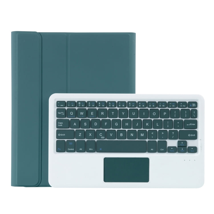 Étui en cuir avec clavier Bluetooth détachable couleur bonbon YT11B-A, avec pavé tactile, emplacement pour stylet et support pour iPad Pro 11 pouces 2021, iPad Pro 11 2022/2021/Air 5/Air 4