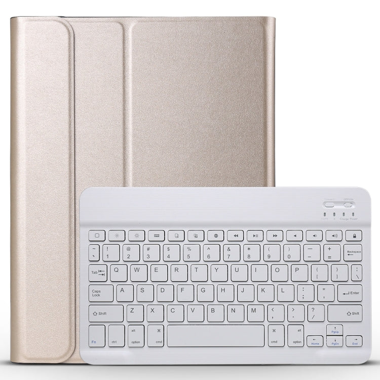 Étui en cuir pour tablette A11 Bluetooth 3.0 ultra-fin avec clavier détachable et support pour iPad Pro 11 (2022/2021/Air 5/Air 4)