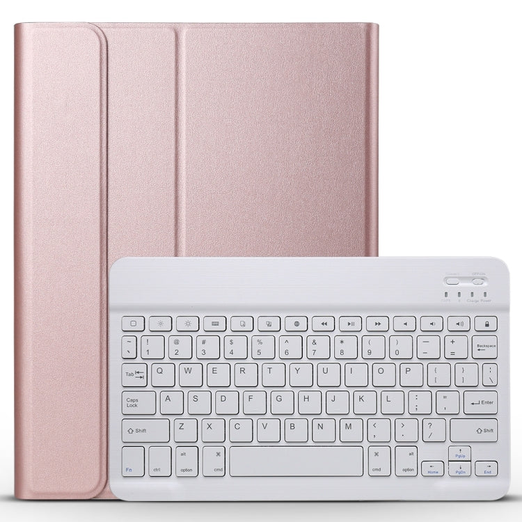 Étui en cuir pour tablette A11 Bluetooth 3.0 ultra-fin avec clavier détachable et support pour iPad Pro 11 (2022/2021/Air 5/Air 4)