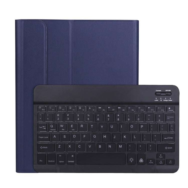 Étui clavier Bluetooth ultra-fin A11BS en ABS avec rétroéclairage, emplacement pour stylet et support pour iPad Pro 11 (2022/2021/Air 5/Air 4)