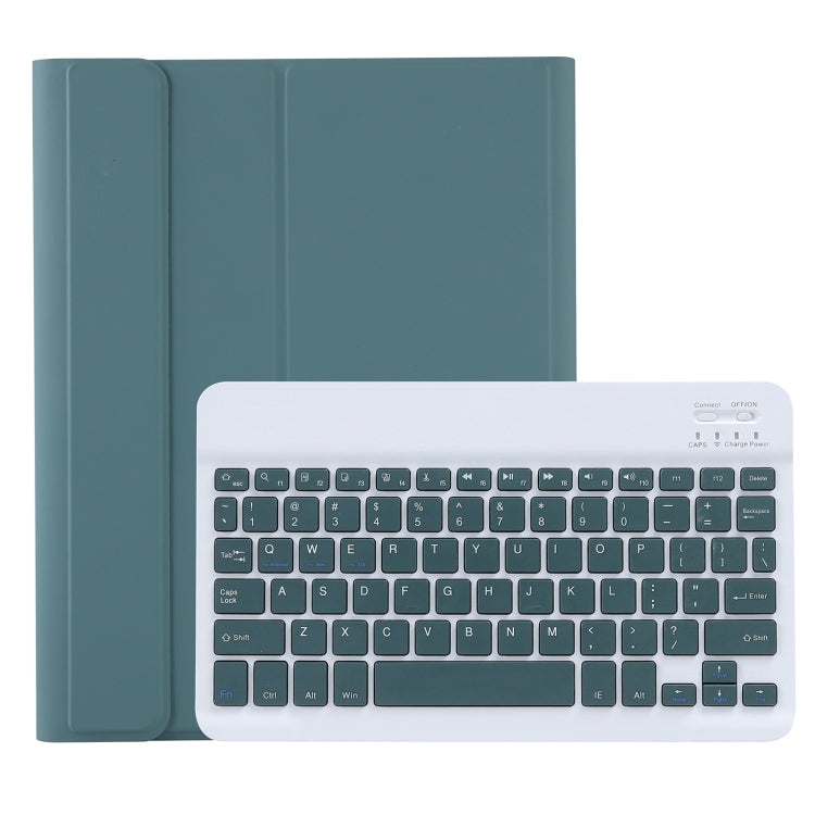 Étui en cuir avec clavier Bluetooth amovible couleur bonbon C-11B, avec emplacement pour stylet et support pour iPad Pro 11 (2022/2021/Air 5/Air 4), pour iPad Pro 11 (2022/2021/Air 5/Air 4).