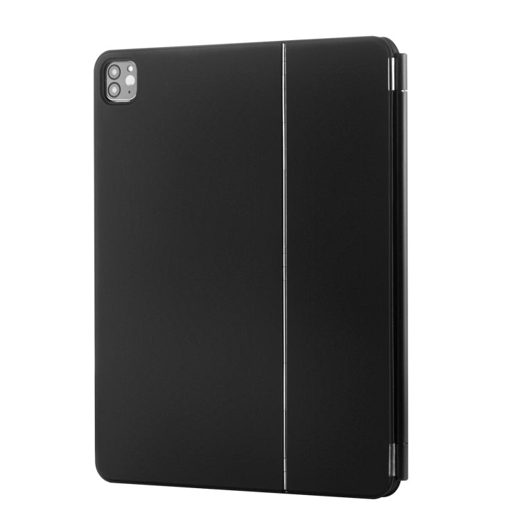 P129 Pro Ultra-thin Detachable Bluetooth Keyboard Leather Tablet Case with Touchpad & White Backlight for iPad Pro 12.9 inch 2021 / 2020 / 2018 / 2017, P129 Pro