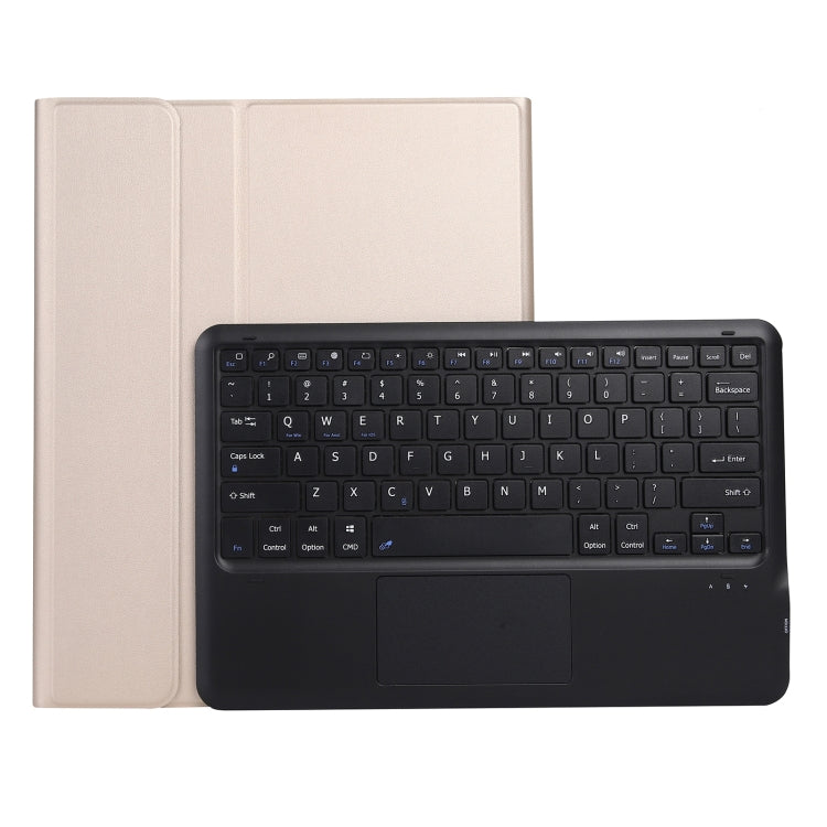 Étui clavier Bluetooth ultra-fin A12B-A en ABS avec pavé tactile, emplacement pour stylet et support pour iPad Air 13 (2024/2025/Pro 12.9 2021)