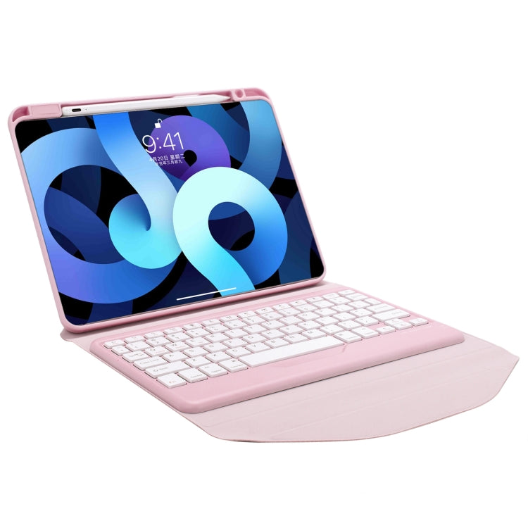 Z098B Pen Slot Bluetooth Keyboard Leather Tablet Case For iPad Air 11 2025/2024/2022/2020, For iPad Air 11 2025/2024/2022/2020, For iPad Air 2022/2020