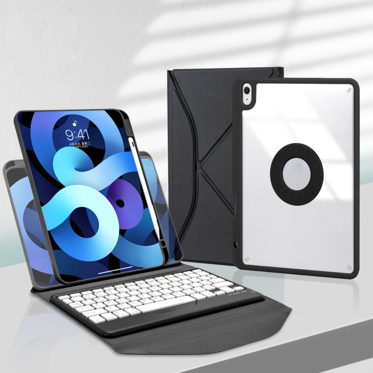 Z11B Pen Slot Bluetooth Keyboard Leather Tablet Case For iPad Pro 11 2021/2020/2018, For iPad Pro 11 2021/2020/2018