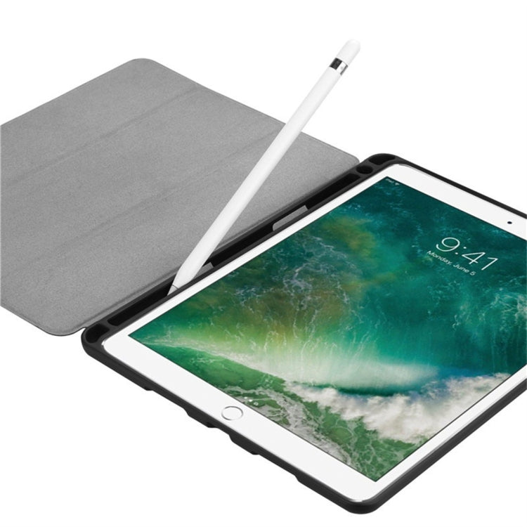 Custer Texture Horizontal Flip Leather Case for iPad Pro 10.5 Inch / iPad Air (2019), with Three-folding Holder & Pen Slot, For iPad Pro 10.5 Inch / iPad Air (2019)