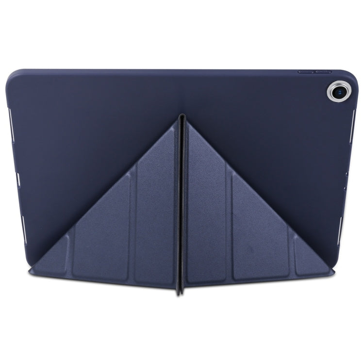 Millet Texture PU+ Silica Gel Full Coverage Leather Case for iPad Air (2019) / iPad Pro 10.5 inch, with Multi-folding Holder, For iPad Air (2019)