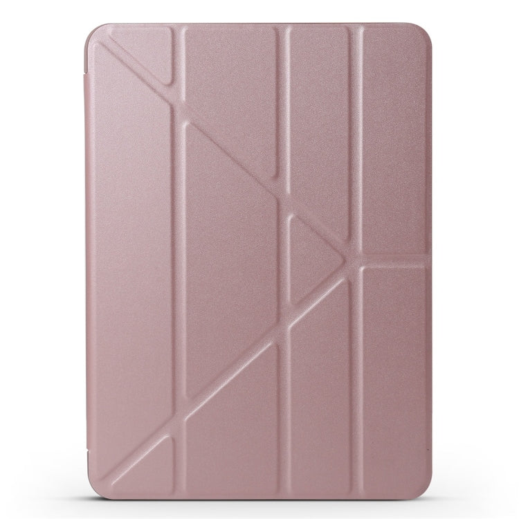 Millet Texture PU+ Silica Gel Full Coverage Leather Case for iPad Air (2019) / iPad Pro 10.5 inch, with Multi-folding Holder, For iPad Air (2019)