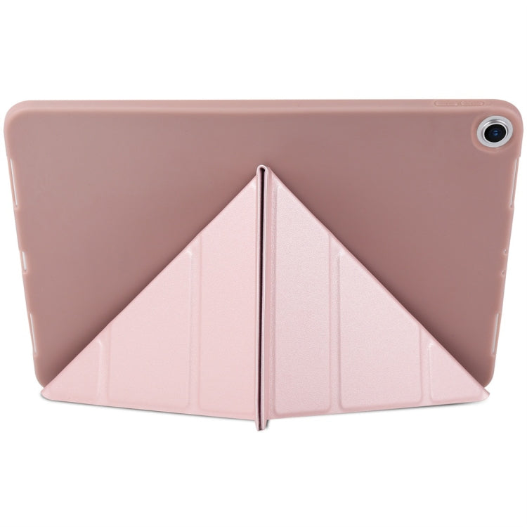 Millet Texture PU+ Silica Gel Full Coverage Leather Case for iPad Air (2019) / iPad Pro 10.5 inch, with Multi-folding Holder, For iPad Air (2019)