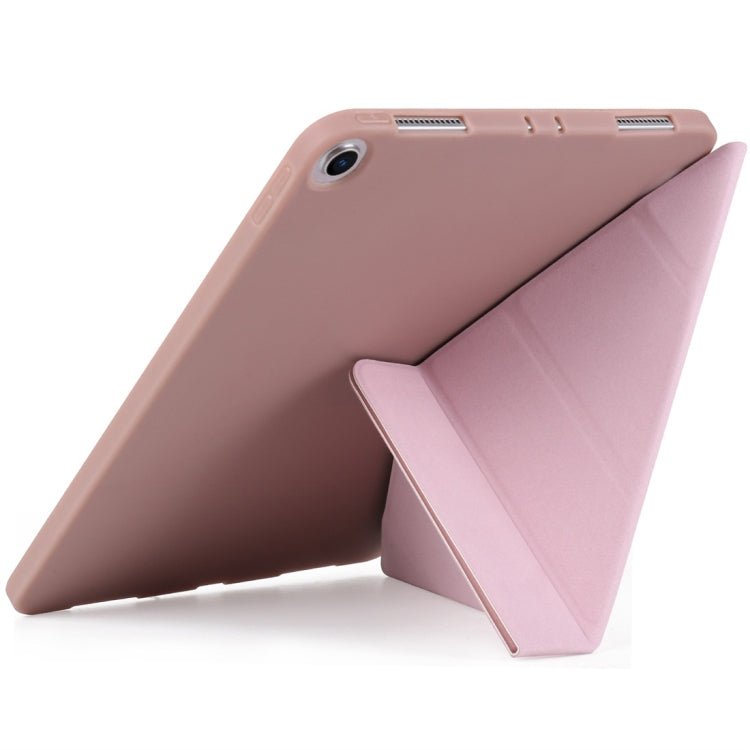 Millet Texture PU+ Silica Gel Full Coverage Leather Case for iPad Air (2019) / iPad Pro 10.5 inch, with Multi-folding Holder, For iPad Air (2019)